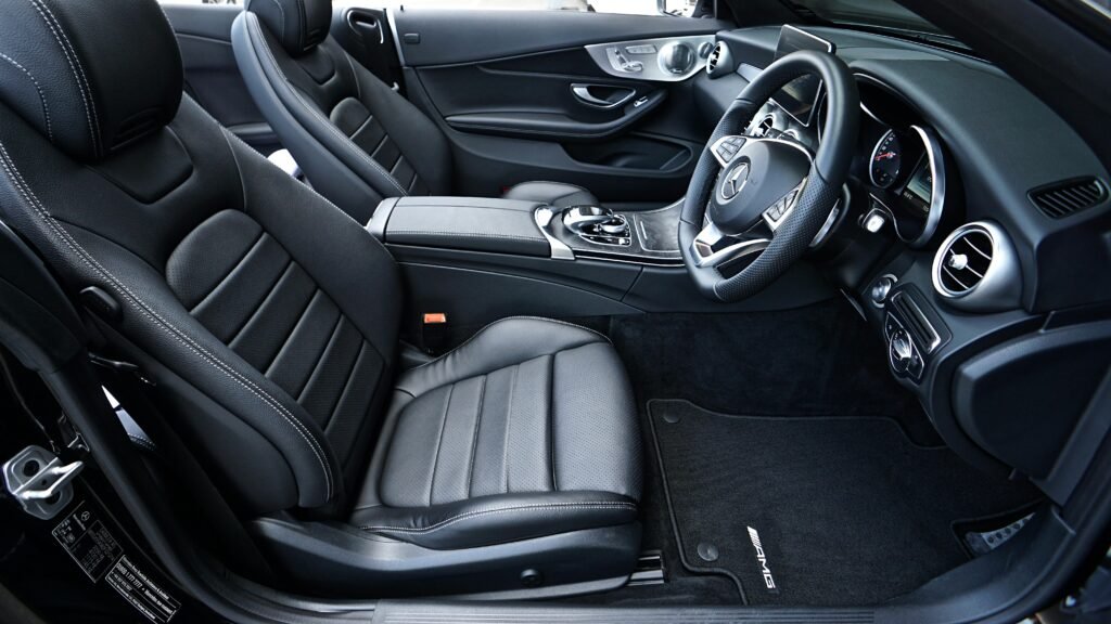 A picture of car seats